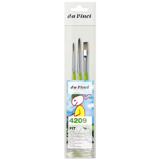 da Vinci FIT Synthetics 3 Piece Brush Set